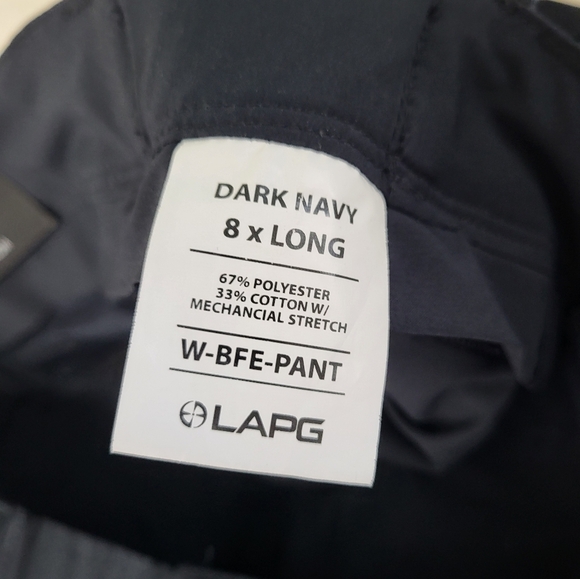 LAPG Women's BFE Stretch Tactical Cargo Pants. Size 8 Tall. Navy Blue - Picture 12 of 14